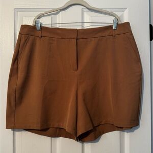 Lane Bryant Tan Women's Dress Shorts
